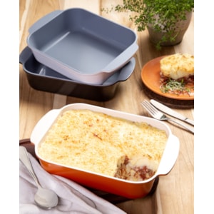 ASSADEIRA LARANJA ANTIADERENTE CERAMICO 35CM 5,4L HERCULES