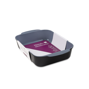 ASSADEIRA PRETA ANTIADERENTE CERAMICO 25CM 2,6L HERCULES