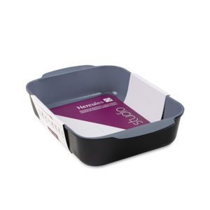 ASSADEIRA PRETA ANTIADERENTE CERAMICO 30CM 3,9L HERCULES