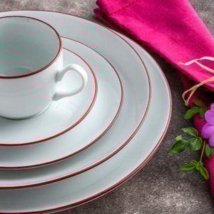 BORDÔ DO CAMPO PRATO DE SOBREMESA 19cmoup GERMER