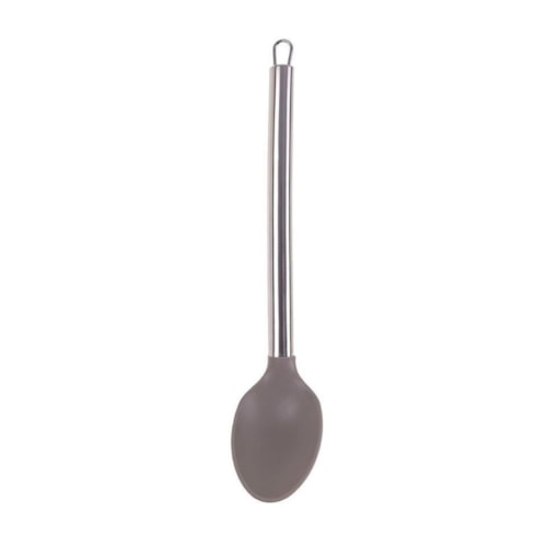 COLHER SILICONE CABO INOX 33,5CM GP536