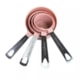 CONJUNTO DE XÍCARAS MEDIDORAS 4PÇ ROSA HERCULES - UC120
