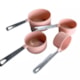 CONJUNTO DE XÍCARAS MEDIDORAS 4PÇ ROSA HERCULES - UC120