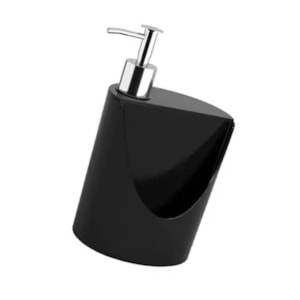 DISPENSER DETERGENTE 600ML PRETO BASIC BRINOX
