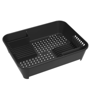 ESCORREDOR DE LOUÇA BASIC PRETO BRINOX