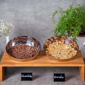 Expositor Teca Duplo 60x30x13cm Pbw 