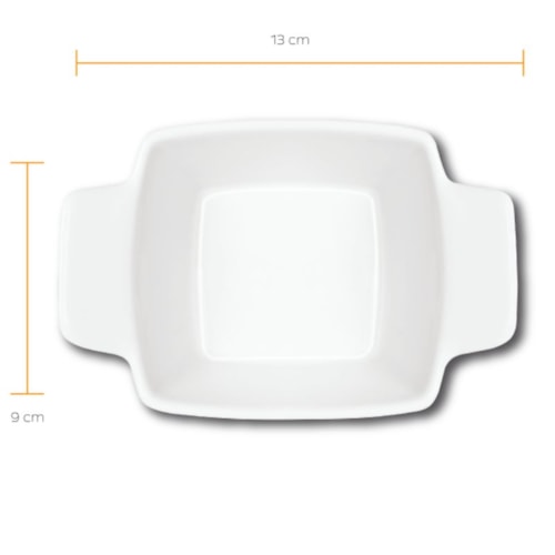 FINGER FOOD MINI FORMA QUADRADA M 9CM GERMER