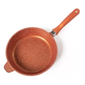 FRIGIDEIRA 24CM ANTIADERENTE COBRE iNDUÇÃO GRANIFLON MODA DO CHEF