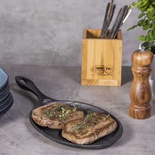 FRIGIDEIRA MIX GRILL OVAL 18CM 