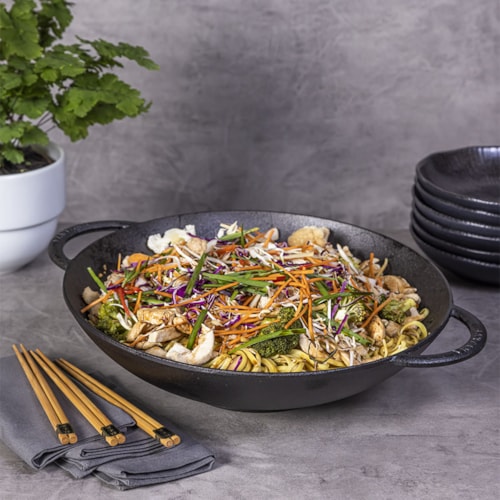 FRIGIDEIRA WOK 36CM SEM TAMPA 