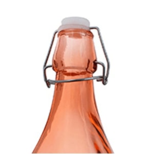 GARRAFA VIDRO LARANJA QUADRADA 1L HAUSKRAFT