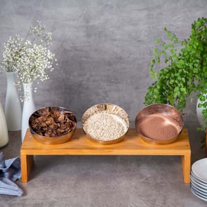 Kit Teca Expositor Triplo 48x17x10cm Pbw