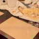 LUGAR AMERICANO DOURADO EM PVC 30X45CM HAUSKRAFT