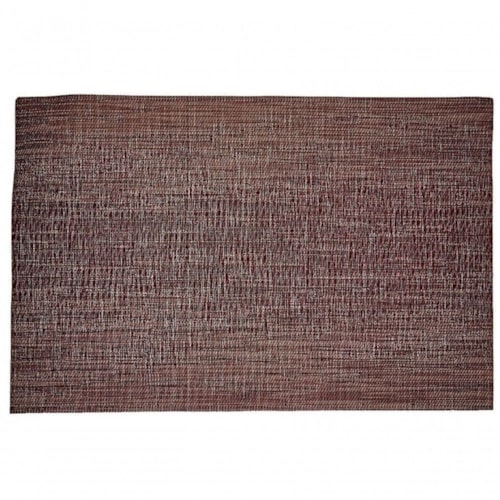 LUGAR AMERICANO MARROM RISCADO  PVC 45X30CM MIMO