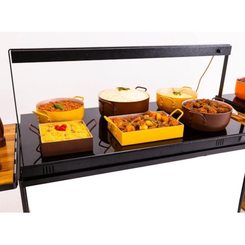 MARAVILHOSO PONTE COM PISTA QUENTE E LUMINARIA AQUECEDORA PBW