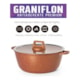 PANELA CAÇAROLA 20CM ANTIADERENTE 2,2L COBRE GRANIFLON MODA DO CHEF