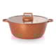 PANELA CAÇAROLA 20CM ANTIADERENTE 2,2L COBRE INDUÇÃO GRANIFLON MODA DO CHEF