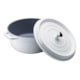 Panela Caçarola Antiaderente Ceramico 4,3l Branca 25,4x11cm Indução Hercules