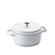 Panela Caçarola Antiaderente Ceramico 4,3l Branca 25,4x11cm Indução Hercules