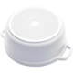 Panela Caçarola Antiaderente Ceramico 6,8L Branca 29,5x13cm Indução Hercules