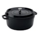Panela Caçarola Antiaderente Ceramico Preta 6,8l 29,5x13cm Indução Hercules