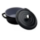Panela Caçarola Antiaderente Ceramico Preta 6,8l 29,5x13cm Indução Hercules