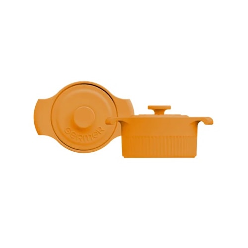 PANELA COCOTTE PORCELANA AMARELA 10CM GERMER