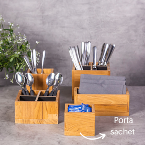 PBW CAIXA SACHE TECA 15X15X8CM