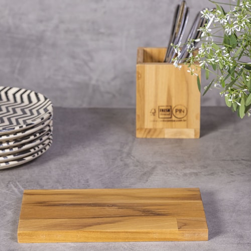 Placa Teca Retang 24x13cm Pbw para placa Magnetica