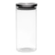 POTE HERMETICO 1,3L BOROSSILICATO TAMPA DE INOX MIMO