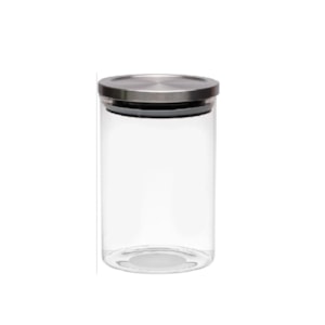 POTE HERMETICO 750ML BOROSSILICATO TAMPA DE INOX MIMO