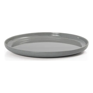 PRATO 26,7CM AREIA CINZA MELAMINA
