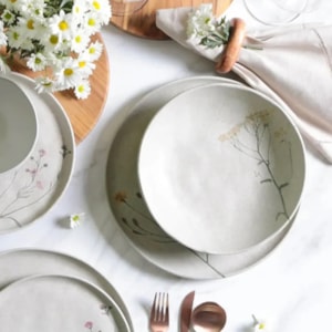 PRATO FUNDO 22,5CM CAMPESTRE BIO STONEWARE PORTO BRASIL
