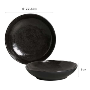 PRATO FUNDO 22,5CM ESPIRAL PORTO BRASIL