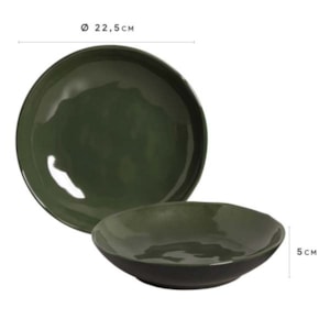 PRATO FUNDO 22,5CM FOLIUM  PORTO BRASIL