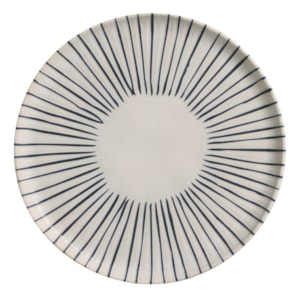 PRATO RASO 27,5CM  BIO STONEWARE ELEMENTO PORTO BRASIL