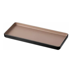 PRATO RETANGULAR NUDE MELAMINA 32X15