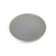 PRATO RUSTIC 21CM DE MELAMINA CINZA STONE