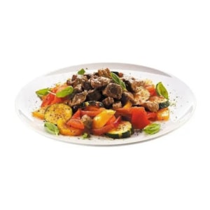 STEAK OPALINE PRATO OVAL 30X27CM 5547 NADIR