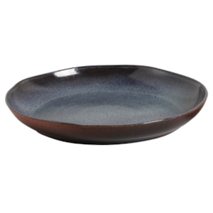 TRAVESSA REDONDA G ORGÂNICO STONEWARE TITANIUM 36CM