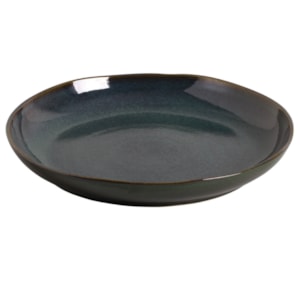 TRAVESSA REDONDA GRANDE ORGÂNICO STONEWARE OCEANO 36 CM
