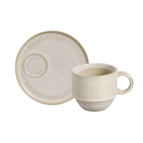 XICARA CHA COM PIRES LATTE EMPILHAVEL PORTO BRASIL